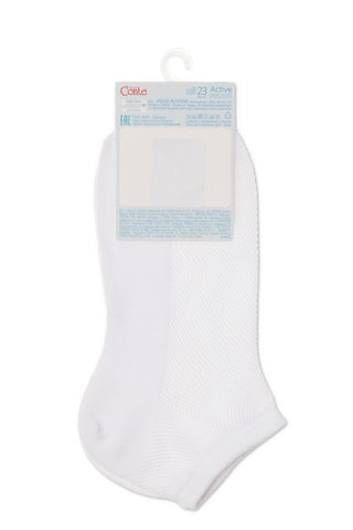 Cotton Ankle Socks Conte Active - Mesh 277 - By Baano
