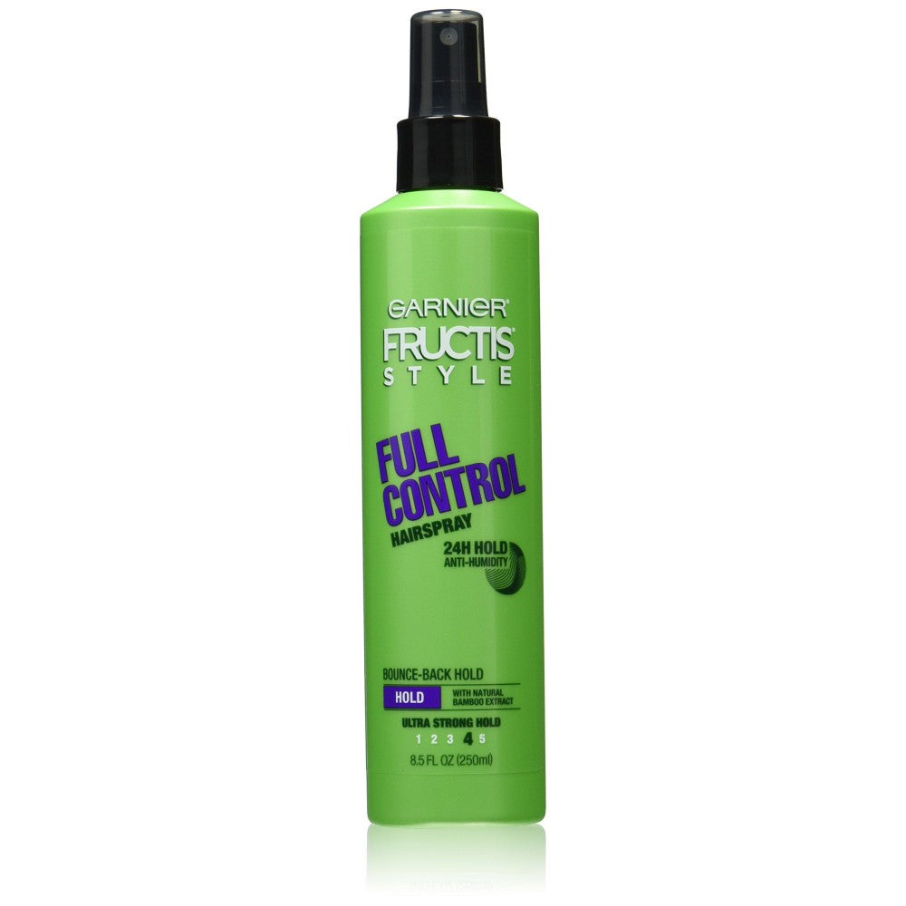 Fructis Garnier Style Full Control Hairspray, Non-Aerosol, Ultra Strong Hold 4 - 8.5 Fl Oz