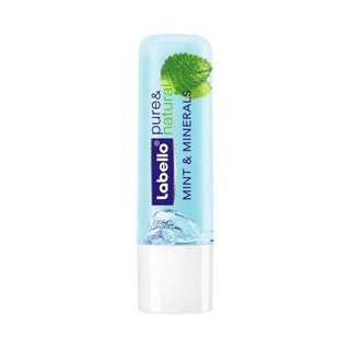 Nivea Labello Pure & Natural Mint & Mineral Lip Balm 4,8 G