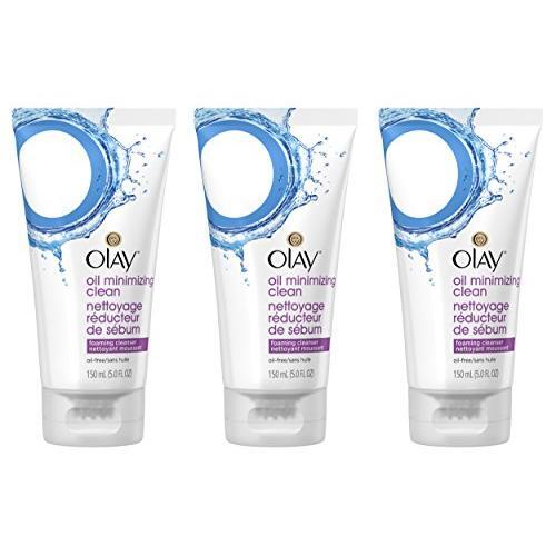 Olay Oil Minimizing Clean Foaming Face Cleanser, 5.0 Fl Oz
