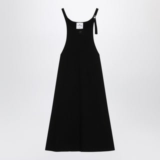 Black Ribbed Mini Dress - By Baano