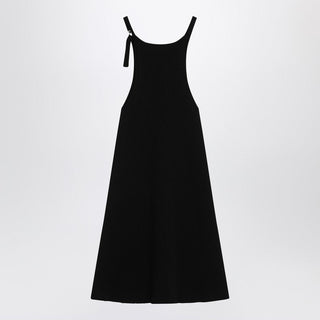 Black Ribbed Mini Dress - By Baano