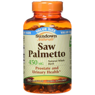 Sundown Naturals Whole Herb Saw Palmetto 450 Mg Capsules