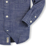Organic Chambray Button Down Shirt - Baby - Glamourous Grace