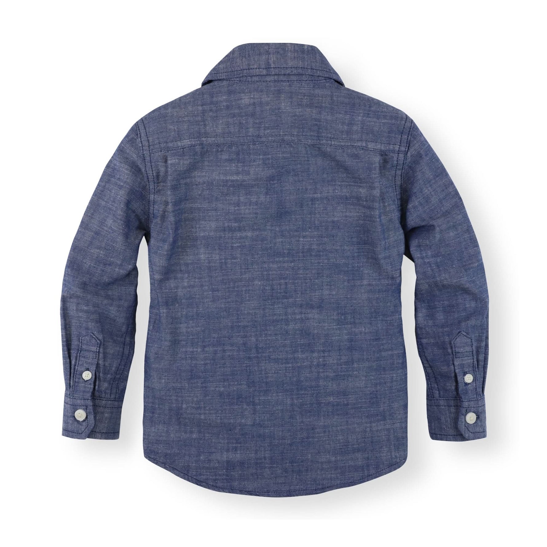 Organic Chambray Button Down Shirt - Baby - Glamourous Grace