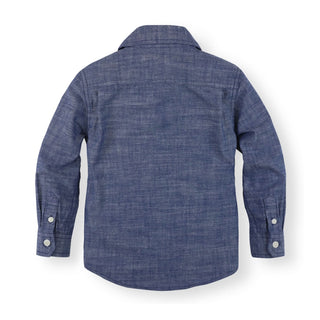 Organic Chambray Button Down Shirt Hope & Henry