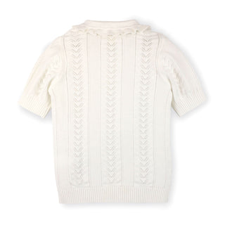 Peter Pan Collar Sweater Polo - Baby - By Baano
