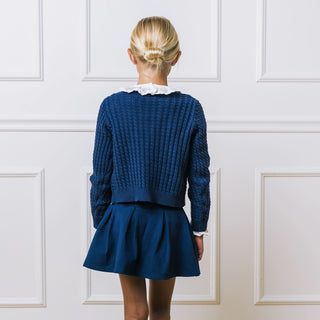 Ponte Pleated Skort - By Baano