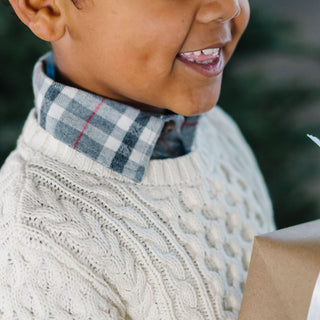 Organic Fisherman Sweater - Baby - By Baano