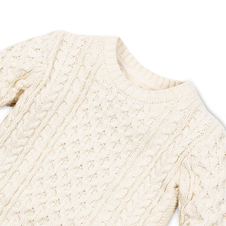 Organic Fisherman Sweater Hope & Henry