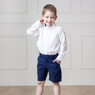 Organic Seersucker Short - Baby - Glamourous Grace