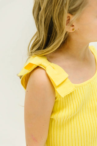 Bow Sweater Tank - By Baano
