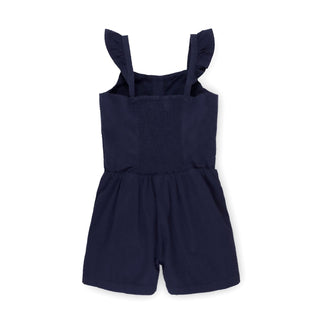 Flutter Button Front Romper - By Baano