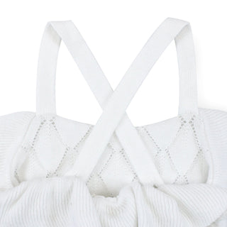 Ruffle Sweater Romper - By Baano