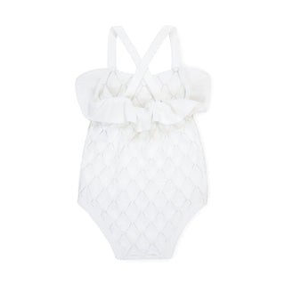 Ruffle Sweater Romper - By Baano