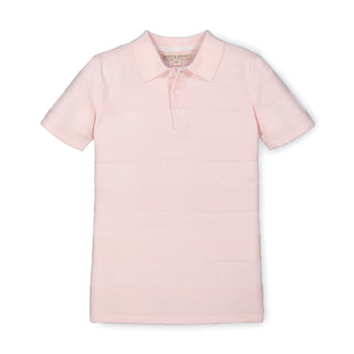 Short Sleeve Organic Sweater Polo Hope & Henry