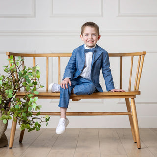 Organic Chambray Suit Jacket - Baby - By Baano