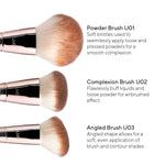 Pro Antimicrobial Foundation Brush U04 - By Baano