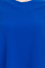 Jovani Ruffle Trim Sleeveless High Waist One - Piece Scoop Neck Crepe Jumpsuit - Glamourous Grace