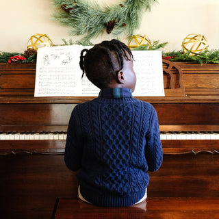 Organic Fisherman Sweater - Baby - Glamourous Grace