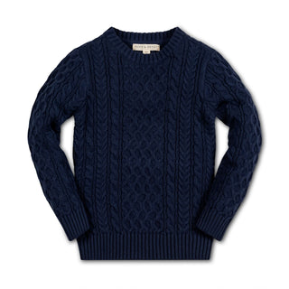 Organic Fisherman Sweater - Baby - Glamourous Grace