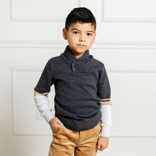 Shawl Collar Organic Sweater Hope & Henry