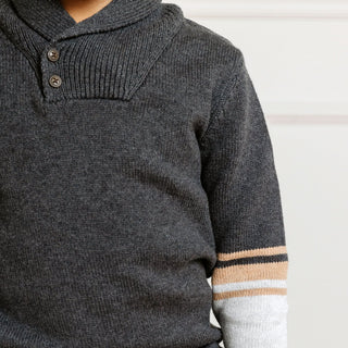 Shawl Collar Organic Sweater Hope & Henry