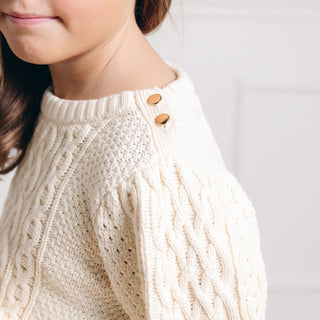 Organic Fisherman Sweater - By Baano
