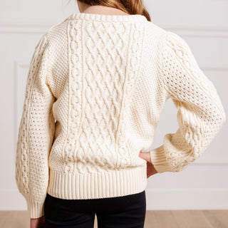 Organic Fisherman Sweater - By Baano