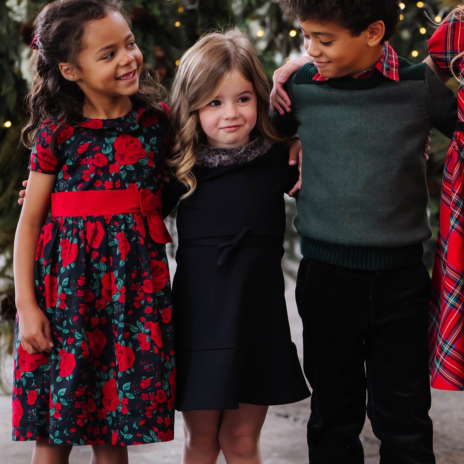 Ruffle Collar Party Dress - Baby - Glamourous Grace