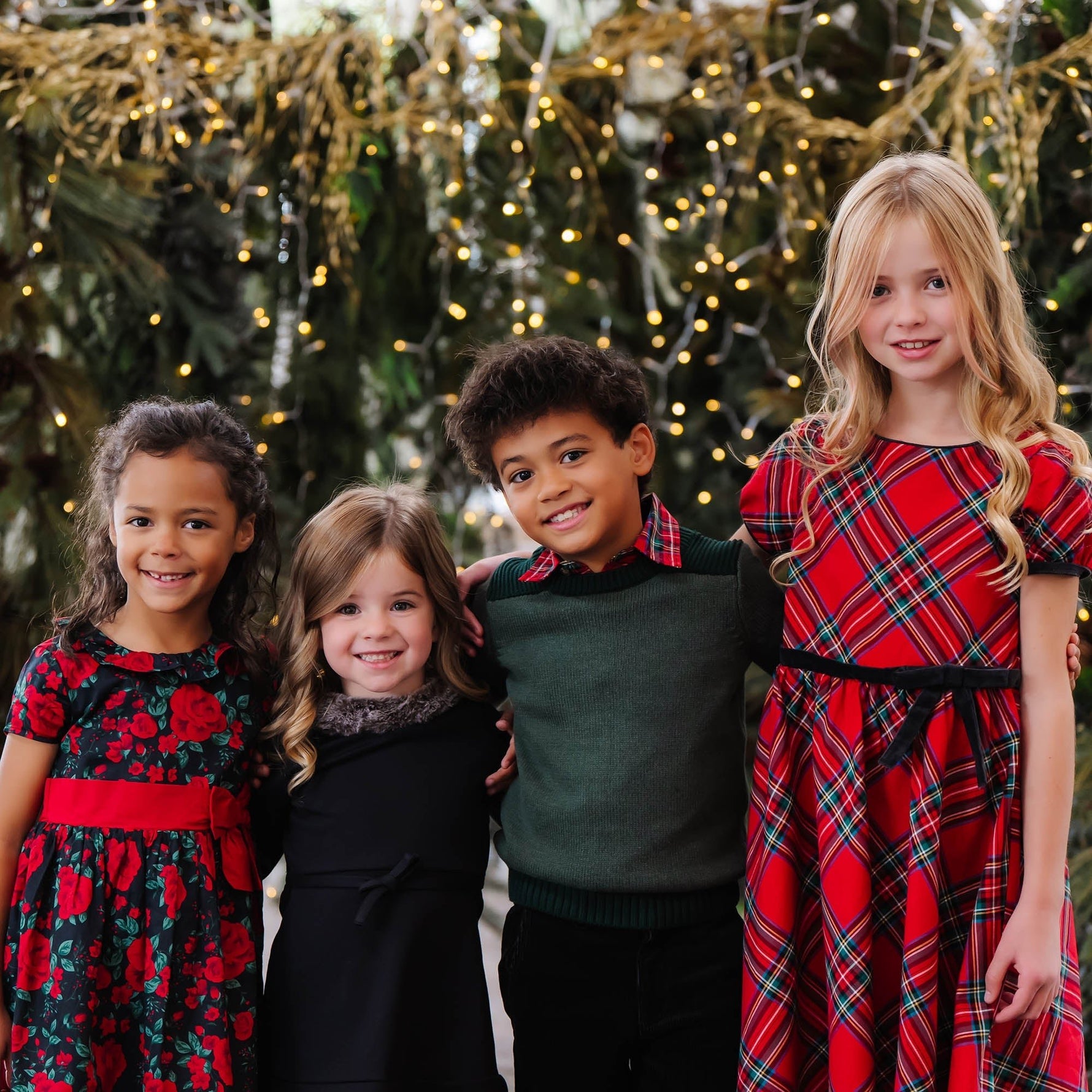 Ruffle Collar Party Dress - Baby - Glamourous Grace