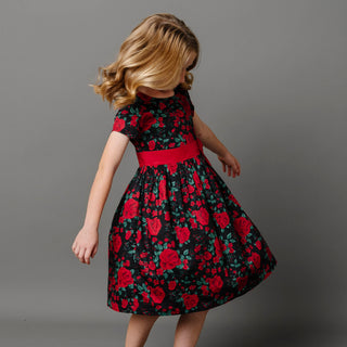 Ruffle Collar Party Dress - By Baano