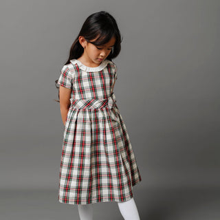 Ruffle Collar Organic Party Dress - By Baano