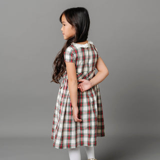 Ruffle Collar Organic Party Dress - By Baano