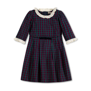 Organic Ruffle Trim Party Dress - Baby - By Baano