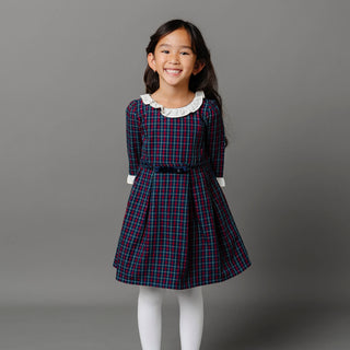 Organic Ruffle Trim Party Dress - By Baano