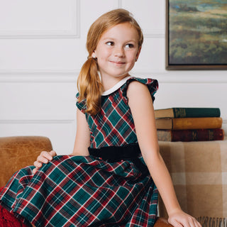 Organic Peter Pan Collar Party Dress - Baby - By Baano
