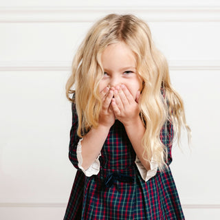 Organic Ruffle Trim Party Dress - Baby - By Baano