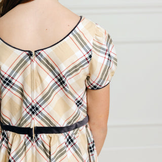 Puff Sleeve Party Dress - Made from Organic Cotton - Glamourous Grace