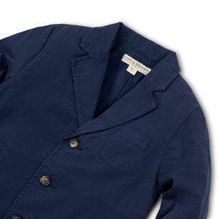 Organic Seersucker Suit Jacket - By Baano
