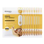 12Pc Rose Flower Extract Face Mask Korean Whitening Sheet Mask Moisturizing Mask Nourishing Skincare Facial Korean Fresh Product