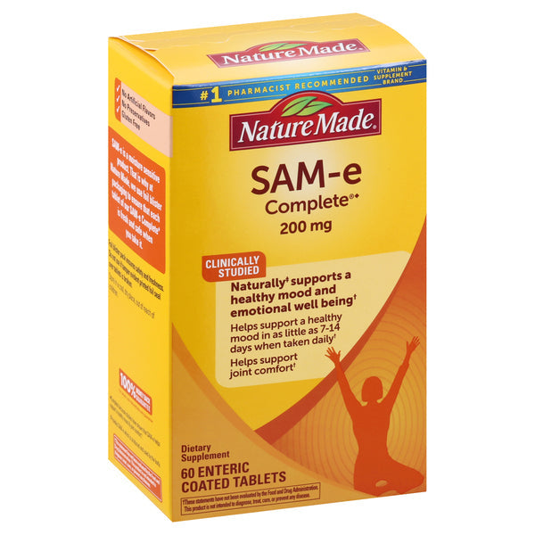 Nature Made SAM-e 200 Mg Complete Tablets