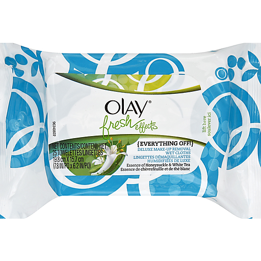 Olay Fresh Effects Deluxe Make Up Removal Wet Cloths
