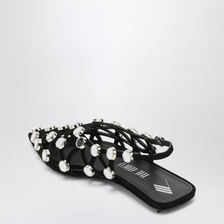 Black Grid Ballerina - By Baano
