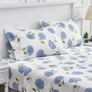 Hydrangea Printed Sheet Set