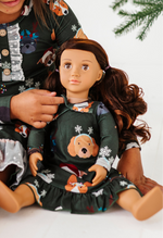 Christmas Doggies | DOLL DRESS - By Baano