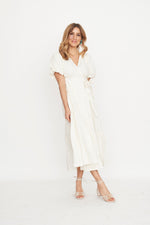 Nora Wrap Midi Dress Lady Hart