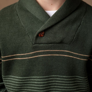 Organic Shawl Collar Sweater - Baby - Glamourous Grace