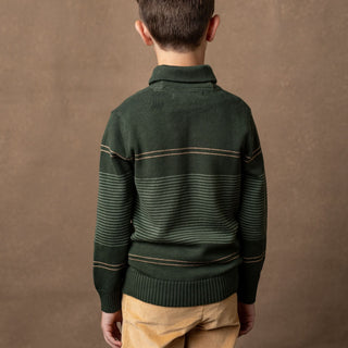 Organic Shawl Collar Sweater - Baby - Glamourous Grace