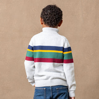 Organic Half Zip Sweater - Baby - By Baano